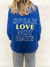 Load image into Gallery viewer, Royal Blue, White &amp; Yellow Crewneck Sweatshirt
